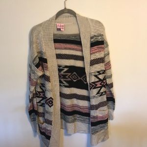 Aztec Print cardigan
